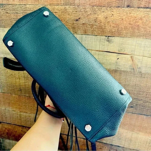 Rebecca Minkoff Regan Pebbled Leather Satchel/Crossbody - Picture 12 of 16